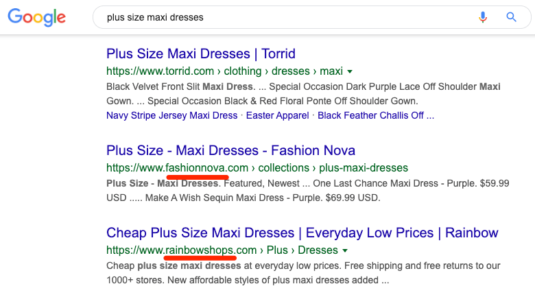 plus size maxi dresses serp